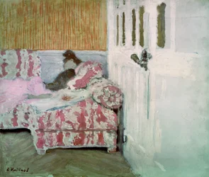 Auf dem Sofa oder Das weiße Zimmer, um 1890-93